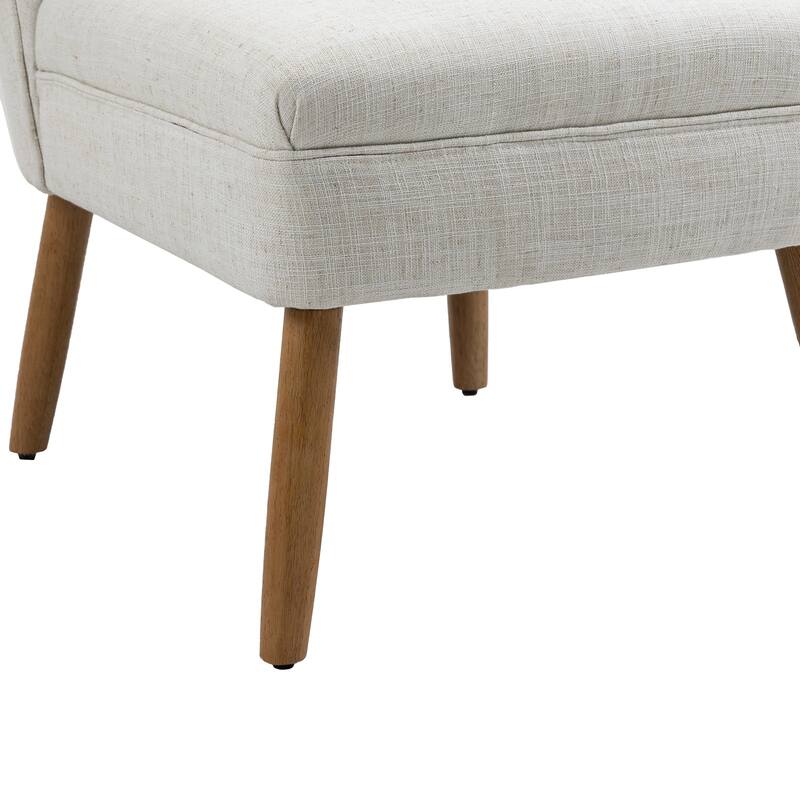 2 Set Modern Armless Accent Chair