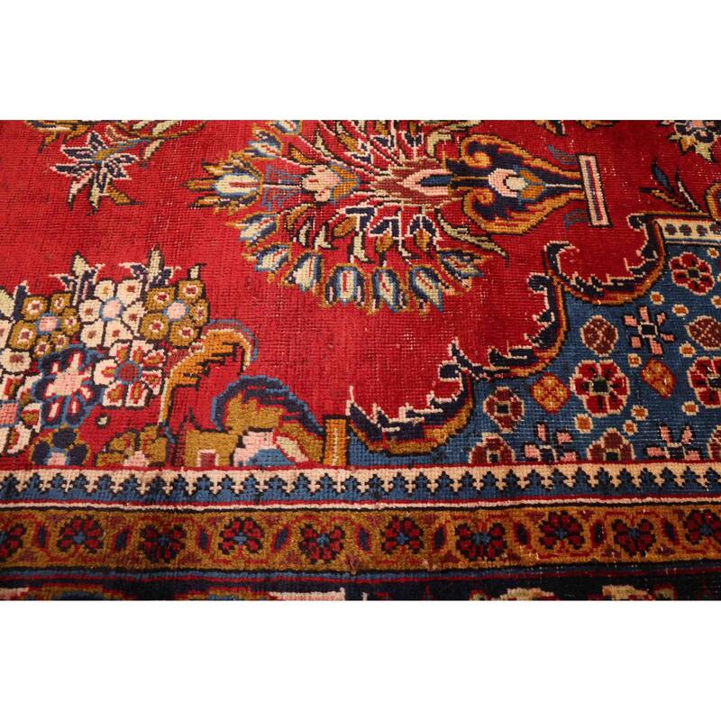 ECARPETGALLERY Hand-knotted Anadol Red Wool Rug - 7'5 x 11'4
