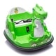 preview thumbnail 9 of 7, 12V Kids Ride On Bumper Car W/Parents Control,Dinosaur Shape & Element Design