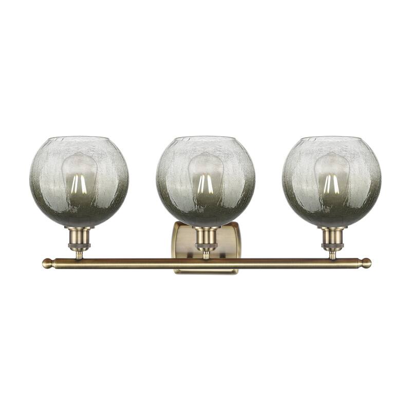 Innovations Lighting Endless Possibilities Ballston - Brookhaven Globe - 3 Light 28" Bath Vanity Light