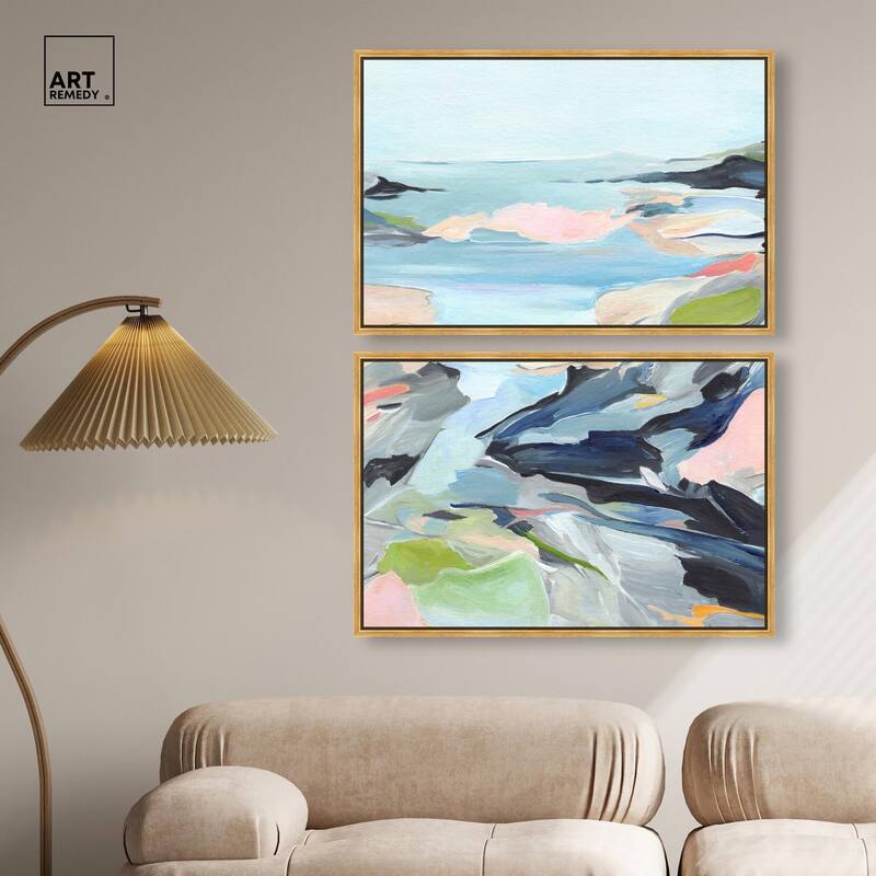 Between Seasons II Canvas Set of 2 by Art Remedy
