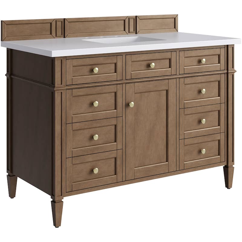 James Martin Vanities 655-V48-3WZ Brittany 48" Free Standing Single