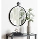 preview thumbnail 2 of 94, Kate and Laurel Yitro Round Wall Mirror