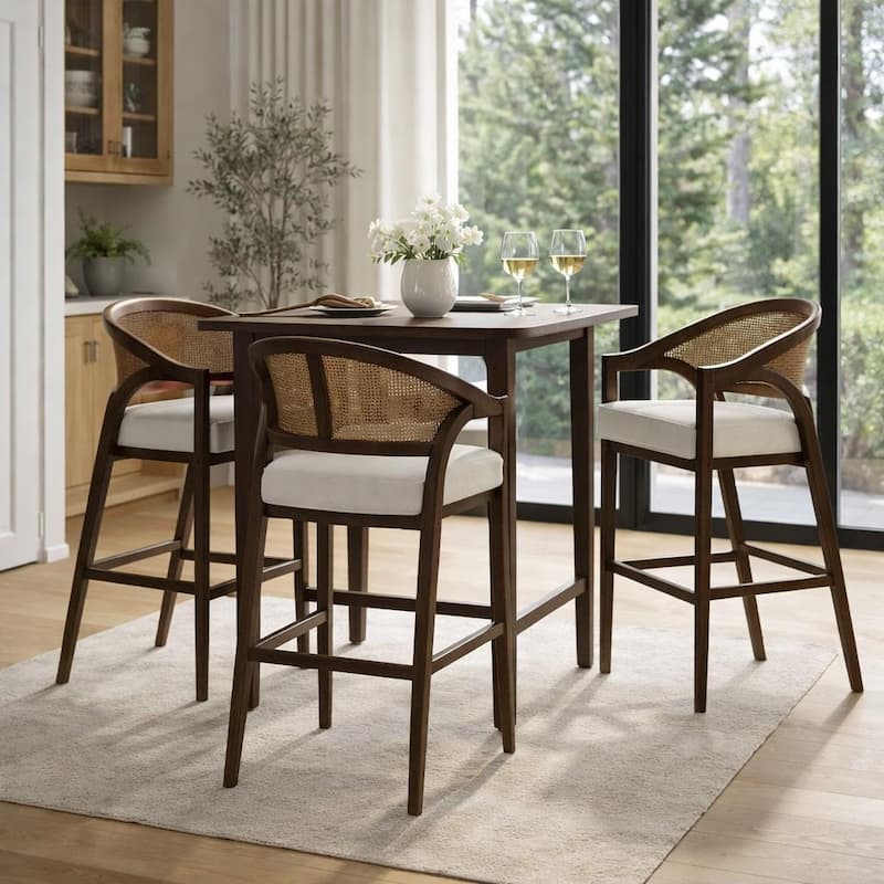 Maven Lane 30" Chloe Bar Height Kitchen Stool