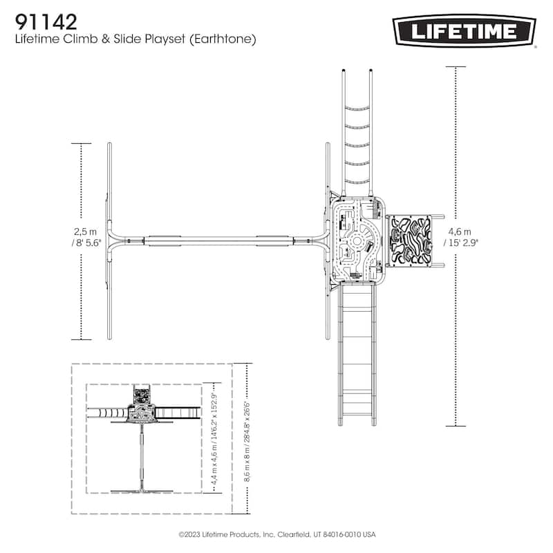 Lifetime Climb & Slide Playset