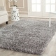 preview thumbnail 18 of 45, SAFAVIEH Handmade New Orleans Shag Triin Area Rug 3' x 5' - Grey - Rectangle