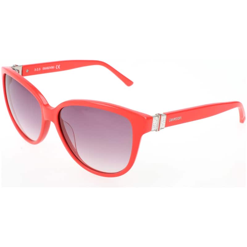 Swarovski Women's 56mm Red Sunglasses SK0120-5666B