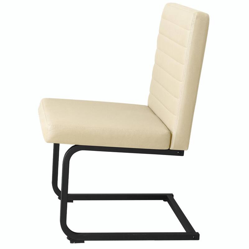 Modern Kitchen Chairs Pair - Easy Assembly & Stain-Resistant