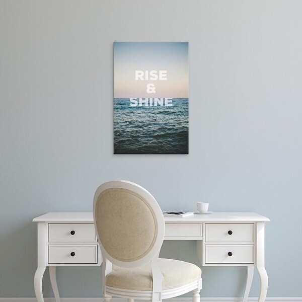 Easy Art Prints 'Rise & Shine' Premium Canvas Art