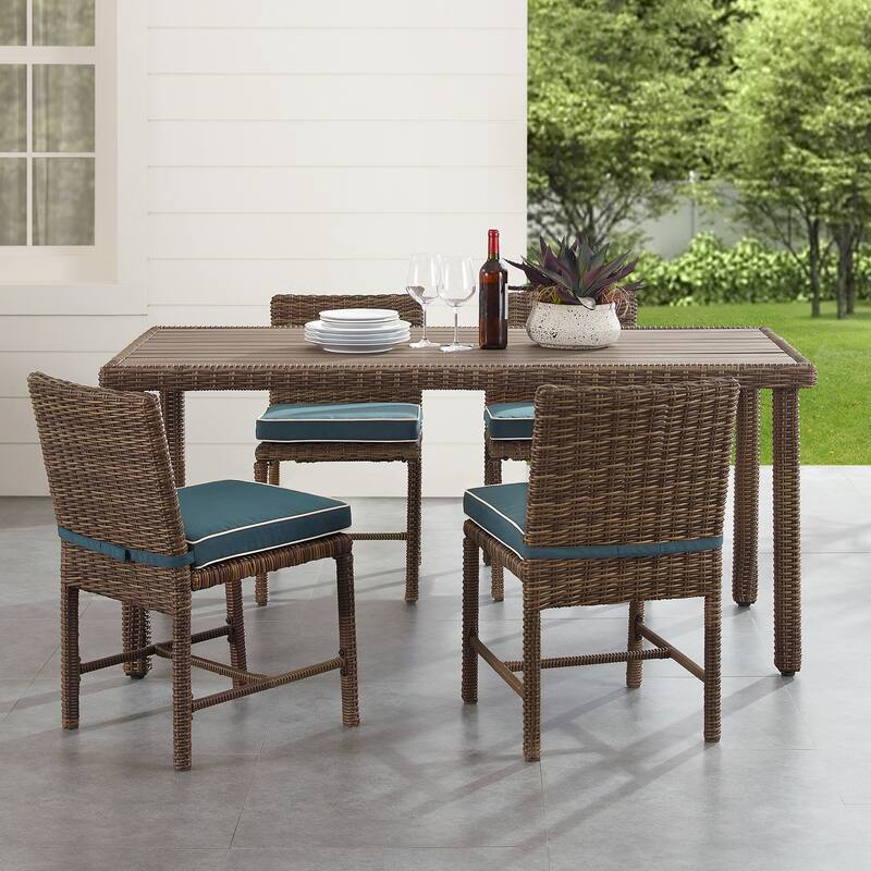 Crosley Bradenton 5Pc Outdoor Wicker Dining Set