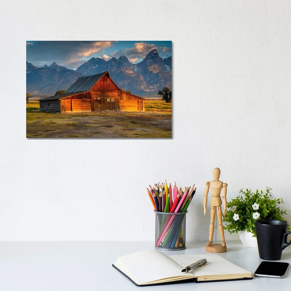 iCanvas 'Old Barn' by Sergio Lanza Canvas Print