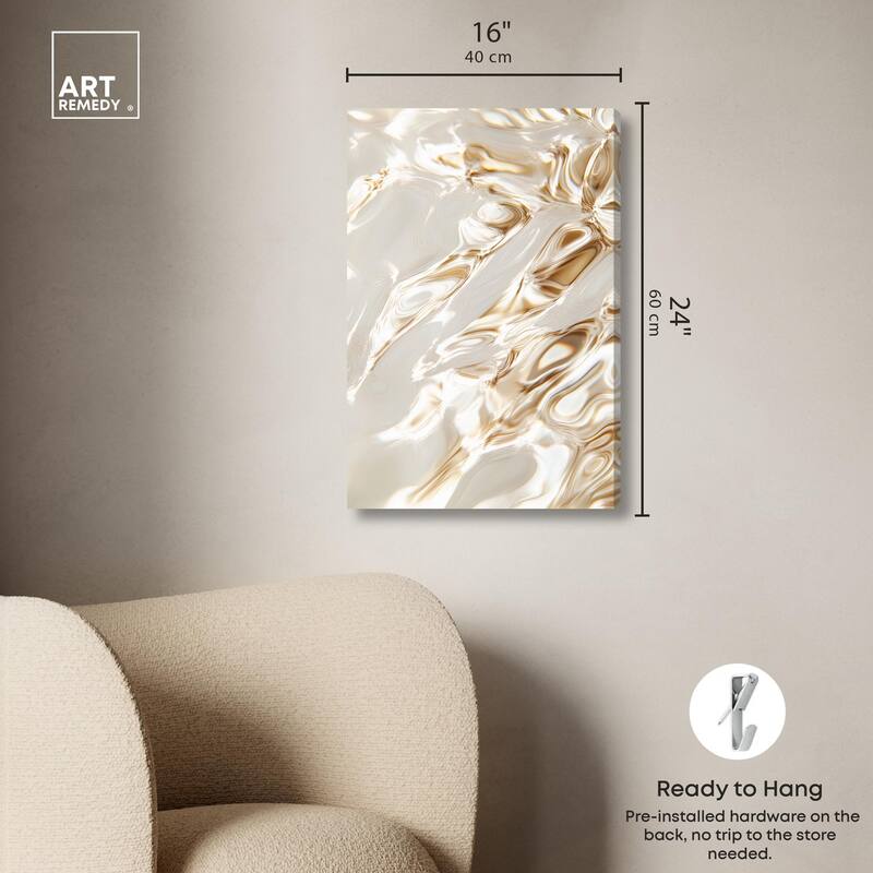 Light Reflections II Canvas by Art Remedy, Gallery Wrapped