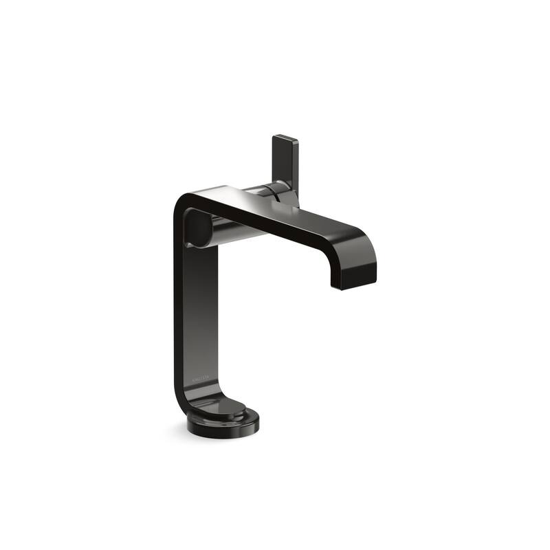 Kallista P34234-00 Guise Collection 1.2 GPM Single Hole Bathroom - Polished Graphite