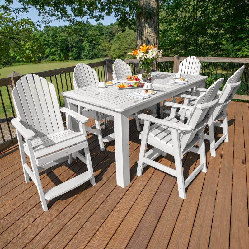 Hamilton Adirondack 7-Piece Outdoor Counter Height Dining Set
