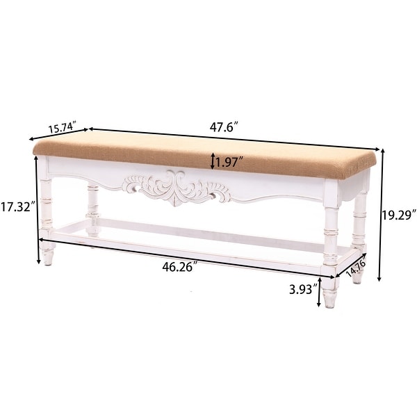 〆1/31 WHITE_WOOD_BENCH #1 〆1/31 WHITE_WOOD_BENCH #1 【公式通販】