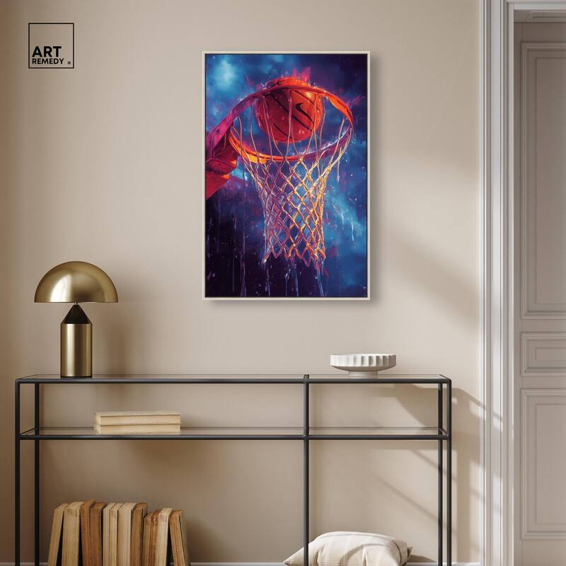 Through the Hoop Canvas by Art Remedy