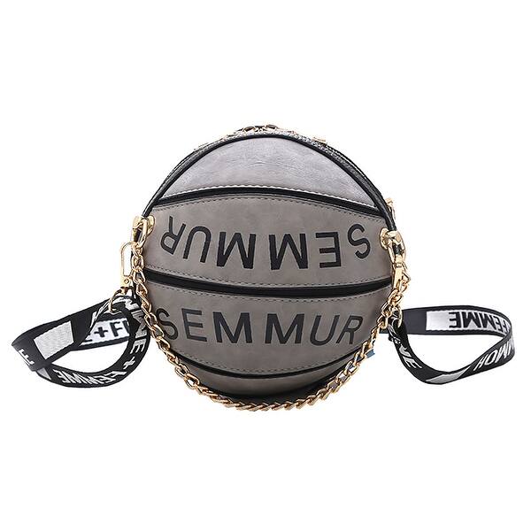 Shop Qzunique Women 3d Basketball Shape Casual Crossbody Shoulder