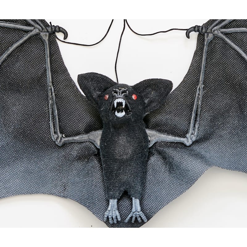 20" Hanging Halloween Bat, Set of 2