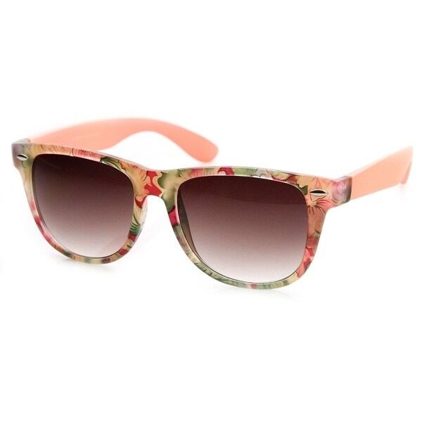 flower rimmed sunglasses