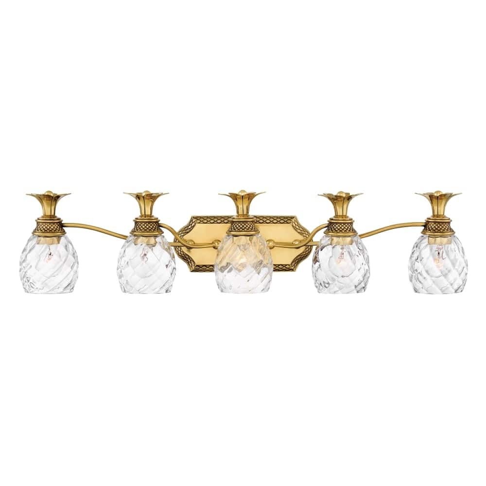 Hinkley Lighting Plantation 5 Light 37" Wide Bathroom Vanity Light