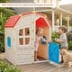 preview thumbnail 6 of 18, Costway Outdoor Kids Playhouse with Openable Door Windows for Home - See Details
