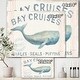 preview thumbnail 5 of 4, Designart "RW Floursack Nautical I" Cottage Canvas Wall Art
