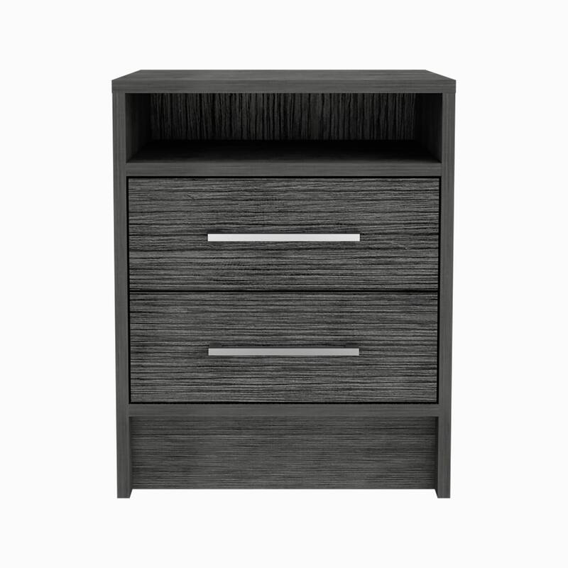 Superior Top Nightstand with Two Drawers