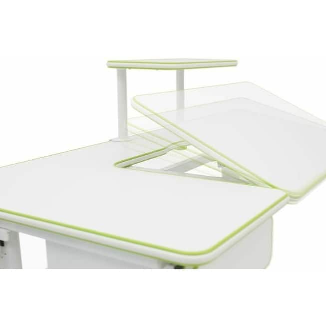 ApexDesk Little Soleil Kid's Height Adjustable Desk w/ Shelf & Drawer