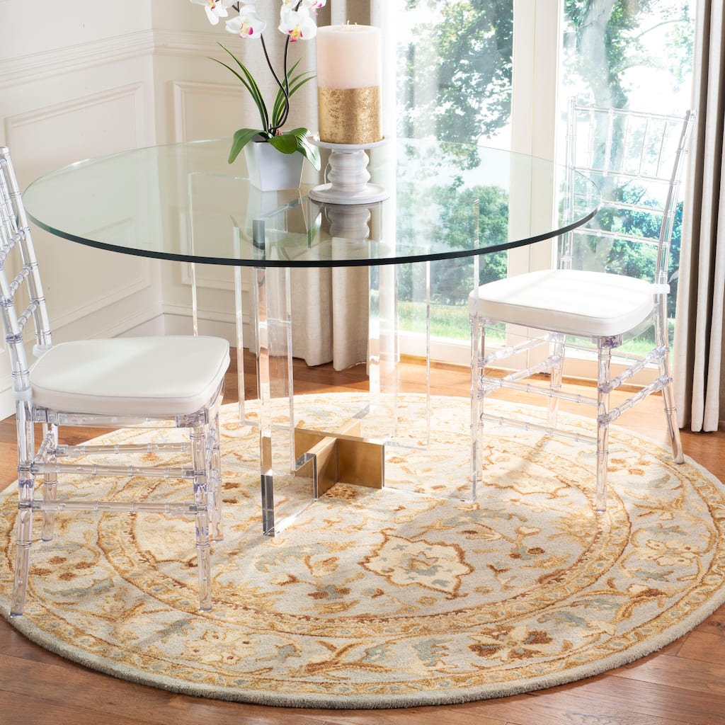 SAFAVIEH, Handmade Antiquity Zhazira Traditional Wool Rug