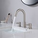 preview thumbnail 12 of 30, Circular 8-inch Widespread Basin Faucet