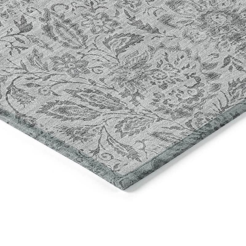 Machine Washable Indoor/ Outdoor Chantille Farmhouse Floral Rug