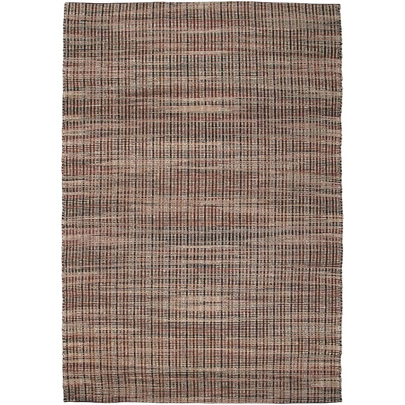 Sevita Jute Geometric Area Rug