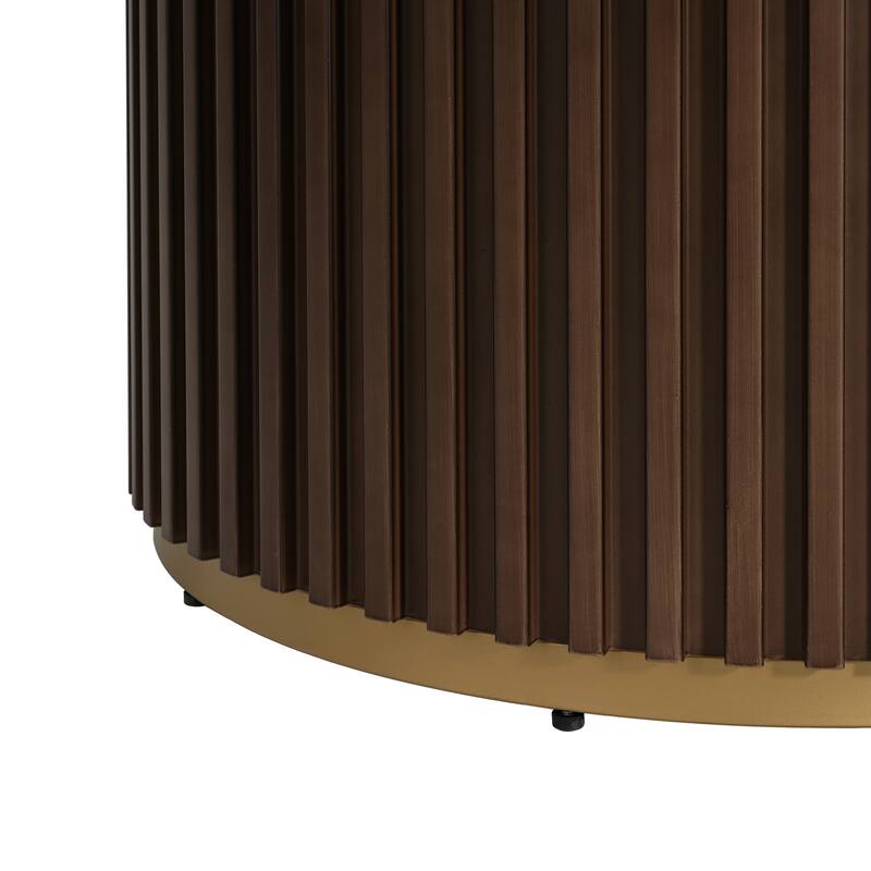 Christopher Knight Home - Malcolm Round Pedestal Dining Table.