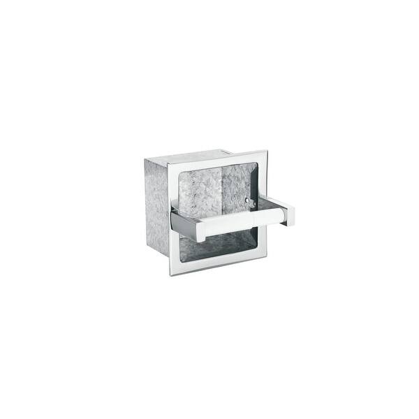 Shop Moen 5571 Recessed Toilet Paper Holder From The Donner Hotel Motel Collection Chrome Overstock 16652313