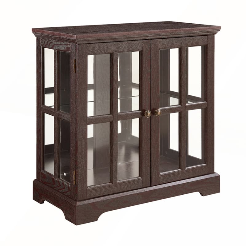 LED Curio Display Cabinet with Adjustable Shelves