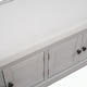 preview thumbnail 26 of 53, Storage Bench with 4 Doors and Adjustable Shelves