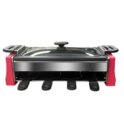 8 Person Baking Tray with Lid Non Stick Coating Deeper Baking Tray