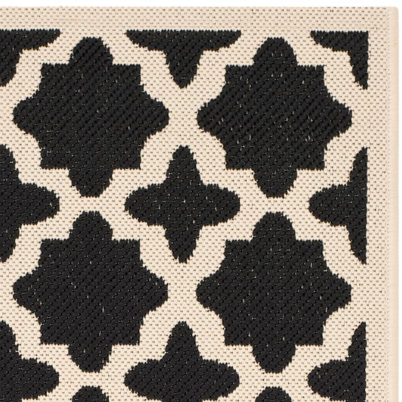 SAFAVIEH Courtyard Dorthey Indoor/ Outdoor Waterproof Patio Backyard Rug