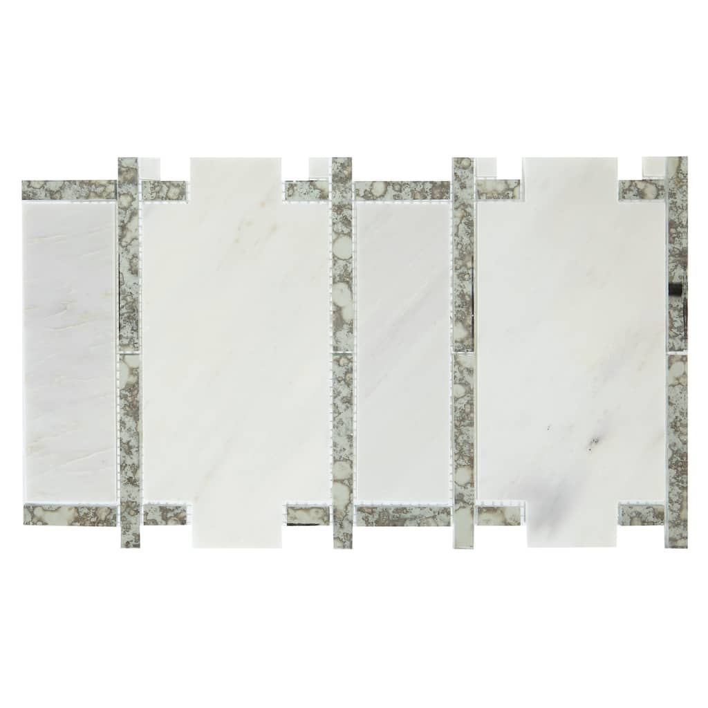 Daltile Lavaliere Natural Stone Architectural Reflections Mosaic (10 Pc per Carton) (8.70 Sqft per Carton)