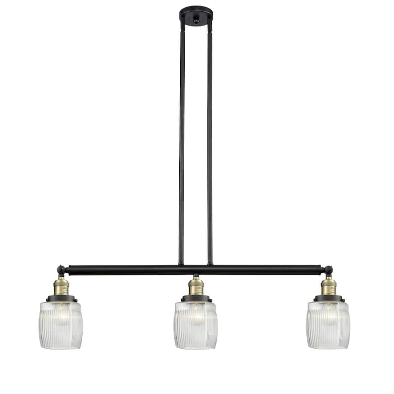 Innovations Lighting Colton 3 Light 38" Wide Linear Chandelier