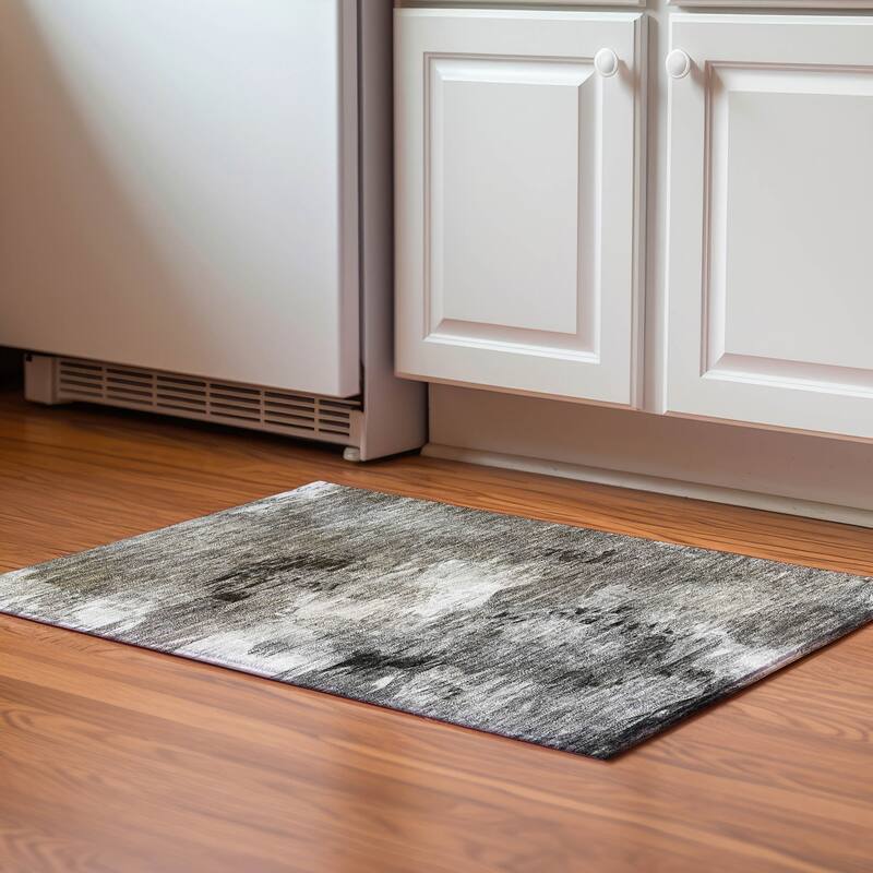 Premium Washable Super Soft Mayfield Rug - Taupe - 1' 8" x 2' 6" - Rectangle