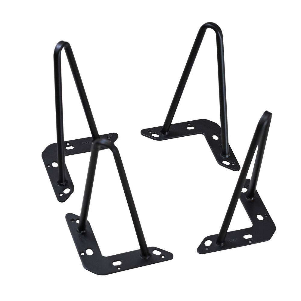 4 Piece Hairpin Metal Table Legs Furniture Legs