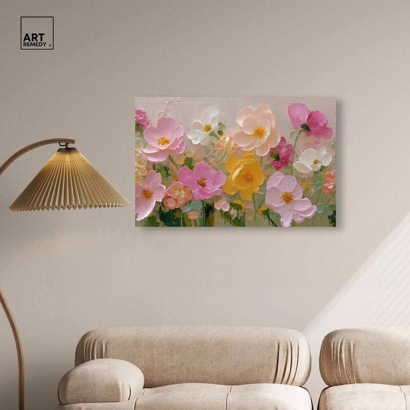 Expressed in Petals II Canvas by Art Remedy, Gallery Wrapped