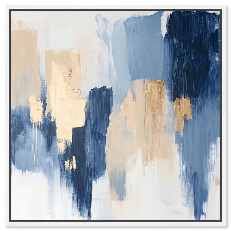 Soothing Hues I Canvas by Art Remedy - 24" x 24" - White