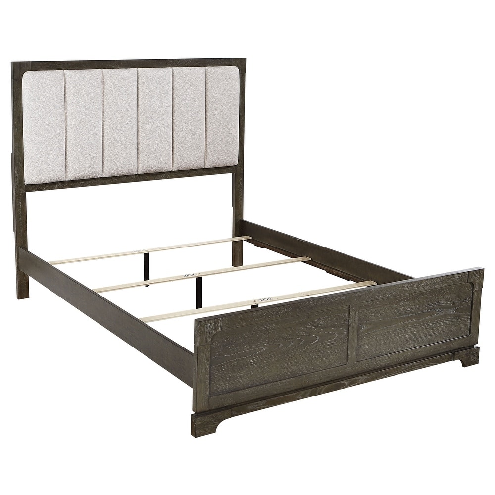 Gran Park Panel Bed Dark Cocoa