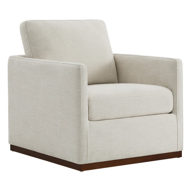 Spruce & Spring Shane Modern Swivel Accent Arm Chair