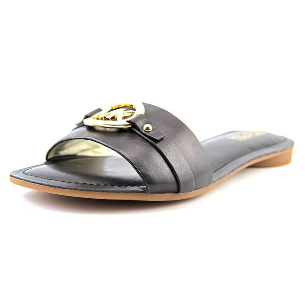 michael kors slides womens black