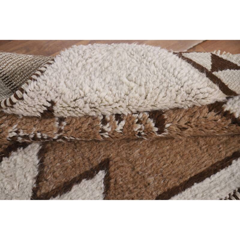 Anatolian Runner Rug Hand-knotted Wool Carpet - 3'2"x 11'7"