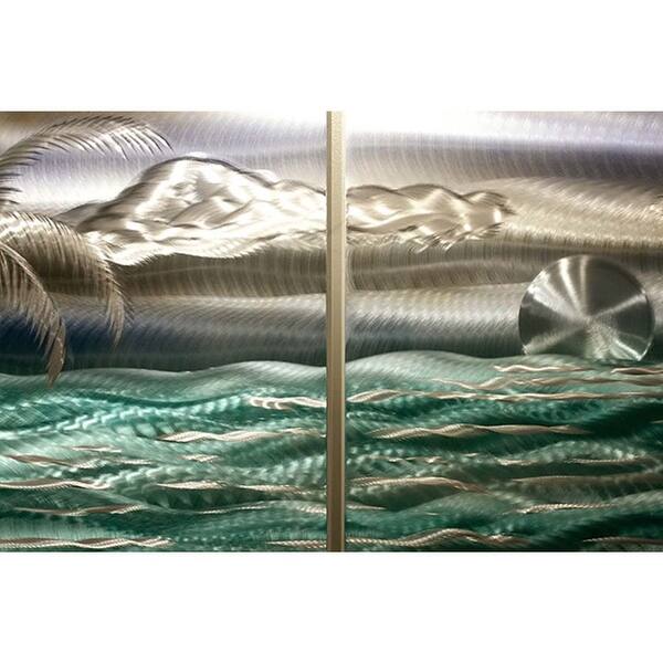 Shop Statements2000 3d Metal Wall Art Modern Tropical Ocean Beach
