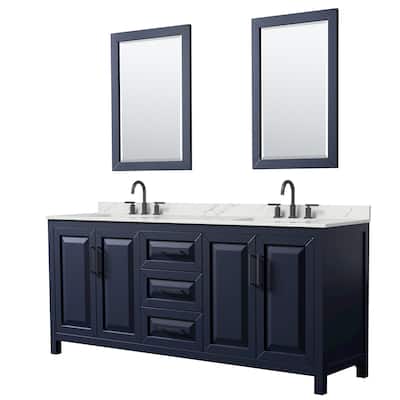 Wyndham Collection WCV252580D-QTZ-US3M24 Daria 80" Free Standing
